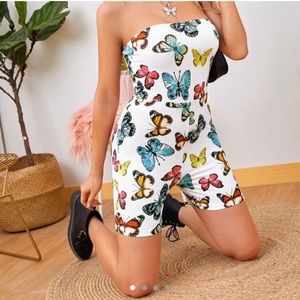SHEIN butterfly romper
